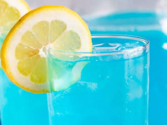 Open Drinks Blue Vodka Lemonade